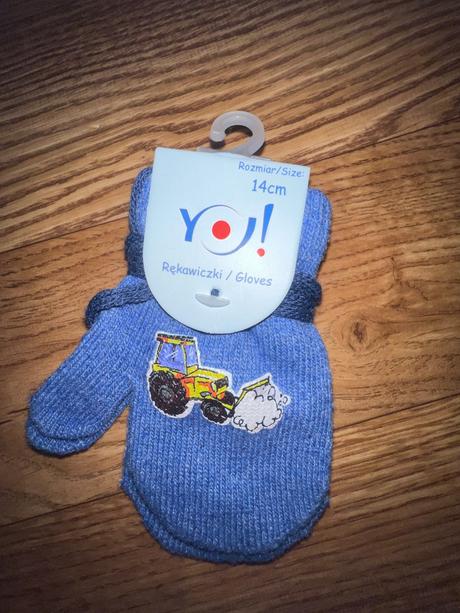 Tenke rukavicky so snurkou, 98 / 104 / 110