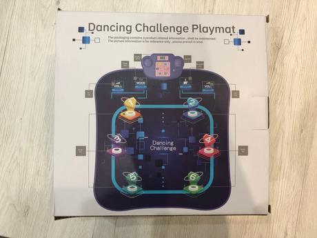 Tanečná podložka - 6 tlač. bluetooth, led, 5 režim,