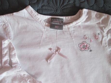 Set šaty s tričkom, coccodrillo,80