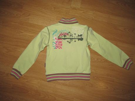 Bledo zelená mikinka v. 122, mariquita,122