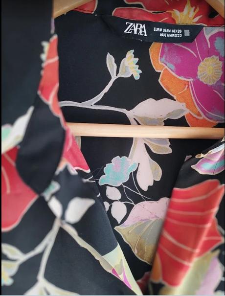 Kvetinová blúzka zara, zara,m