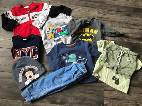 Balík oblečenia 74-80, 68–80