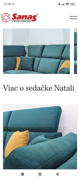 Má niekto skúsenosť so sedačkou Natali od Sanas?