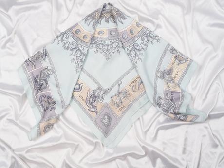 Luxusná hodvábna šatka, l