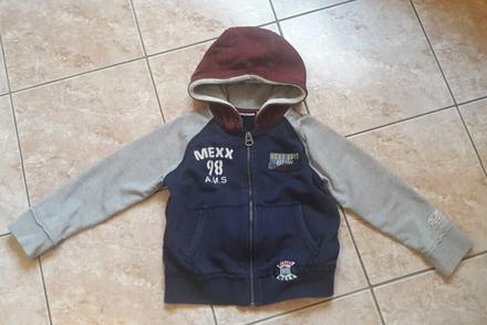 Mikinka s kapucňou mexx vel.110-116, mexx,110