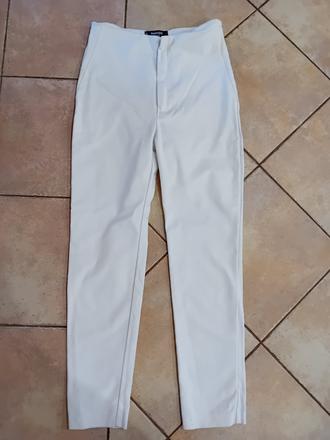 Biele nohavice mango, mango,s