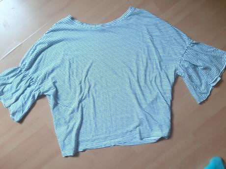 Zara trafaluc bavlnene oversized dámske tričko, zara,m