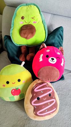 Squishmallows plyšové hračky, 