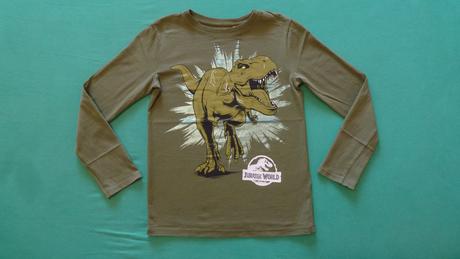 Tričko dr jurassic world, h&m,134