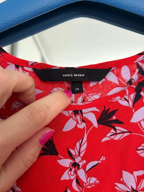 Blúzka kvetovaná, vero moda,xs