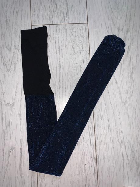 Trblietavé pančušky rôzne farby nové, 128