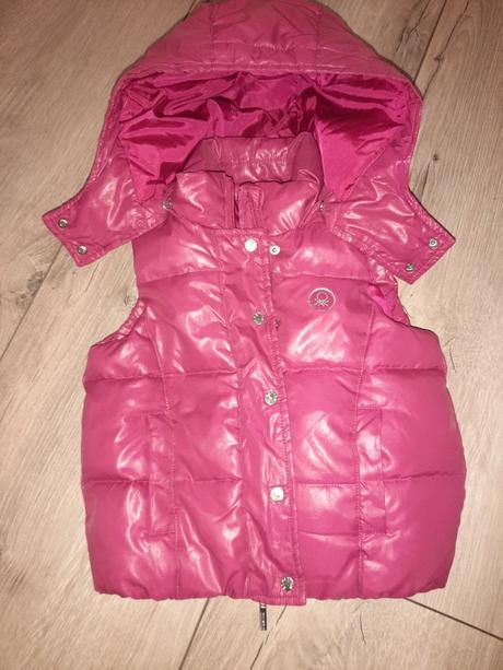 Páperová vestička benetton 98/104, benetton,98