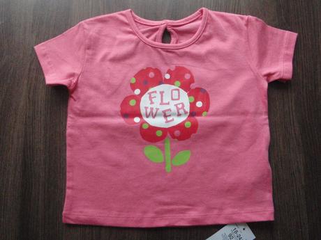 4x tričko s krátkym rukávom 1-2roky, f&f,92