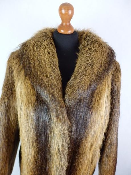 Luxusný kožuch z nutrie, 38