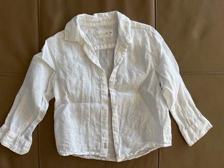 Zara ľanová košeľa, zara,104