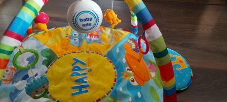 Hracia deka s hracím modulom baby mix safari,