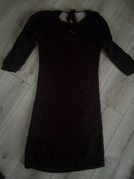 Pletené šaty, s