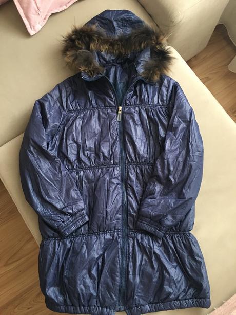 Vetrovka s pravou kožušinou, 36