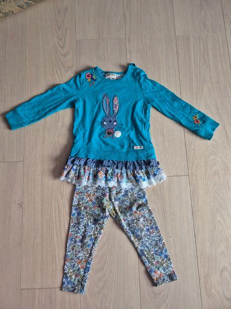 Next set zajko tunika+legíny, next,92