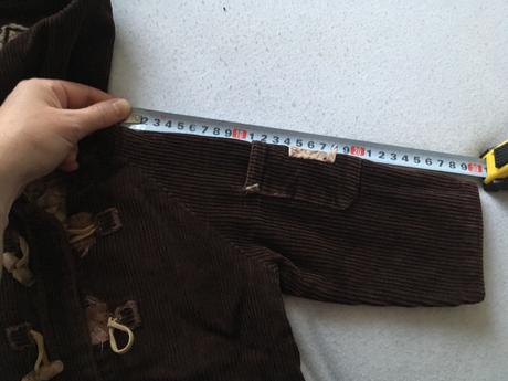 Milá menčestrová bundička s medvedíkmi, george,68