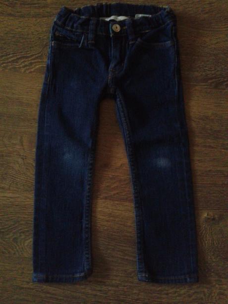 Slim riflicky 86-92, h&m,92