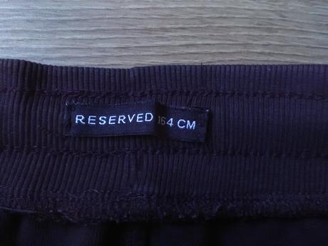 Tepláky reserved 164, reserved,164