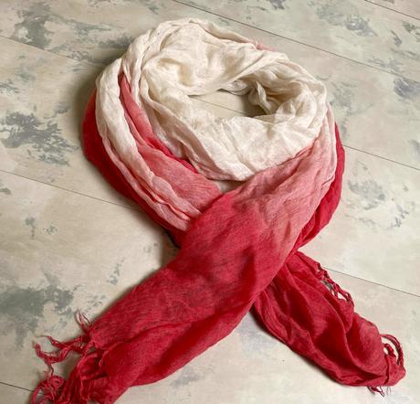 Tieňovaná ombré šatka, reserved,xxxl