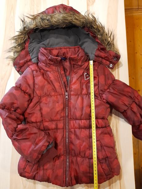 Teplá bunda so srdiečkami, lupilu,110