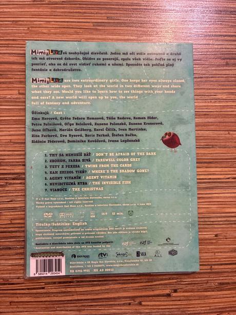 Mimi a líza dvd, 