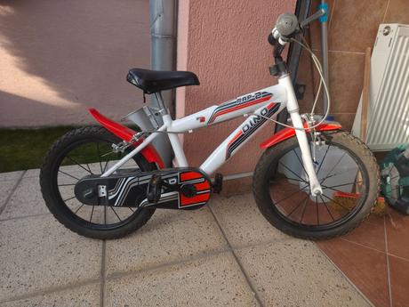 14" s pomocnými kolieskami, dino bikes,14