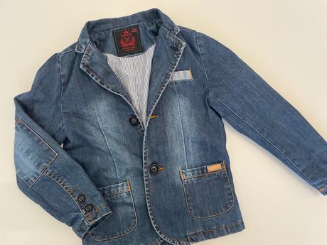 Štýlové riflové sako, 122