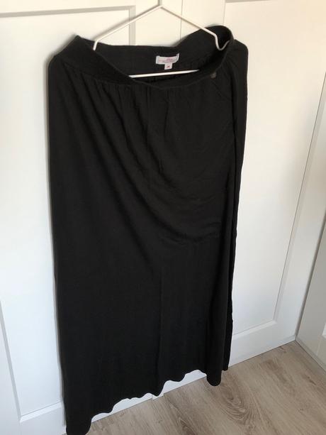 Čierna dlhá sukňa s.oliver, s.oliver,36