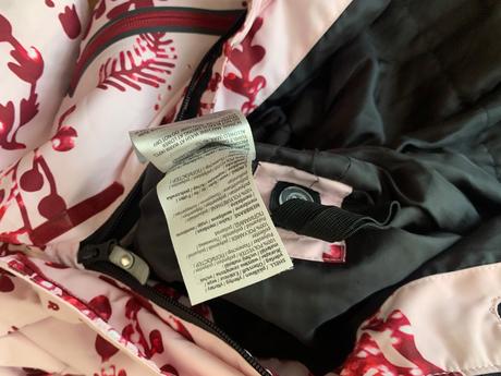 Reima reach zimná kombinéza pale rose110/116, reima,110