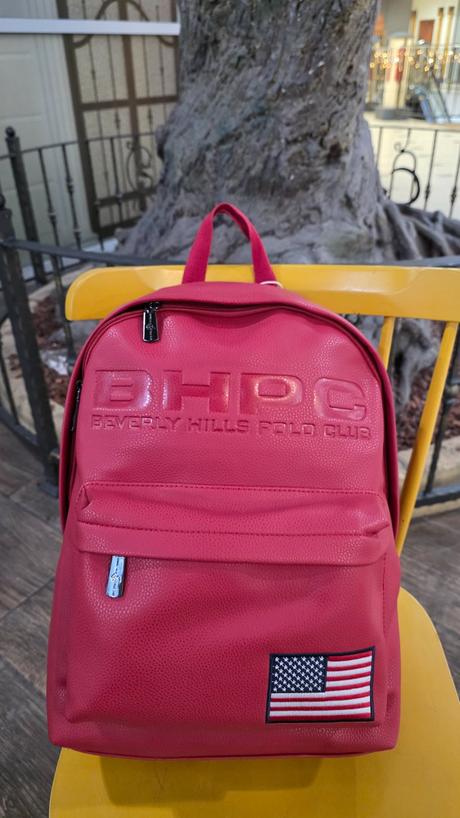 Rubsak cerveny kozeny, 