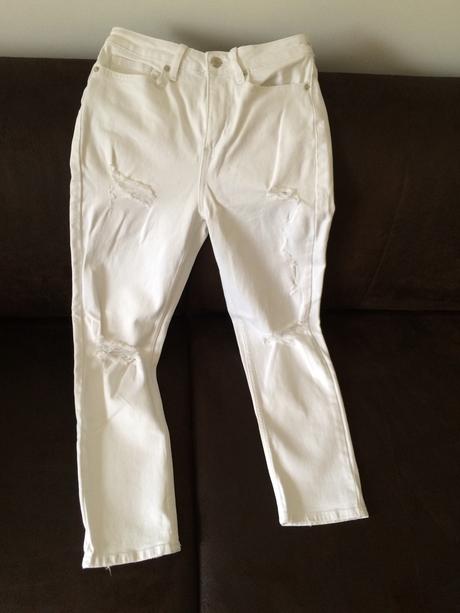 Predám biele rifle, f&f,xs