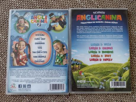 Angličanina dvd 1+2,