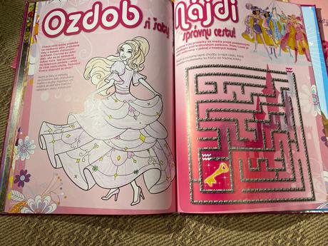 Knižka na rok 2009,2010 barbie, 2009 disney prince,