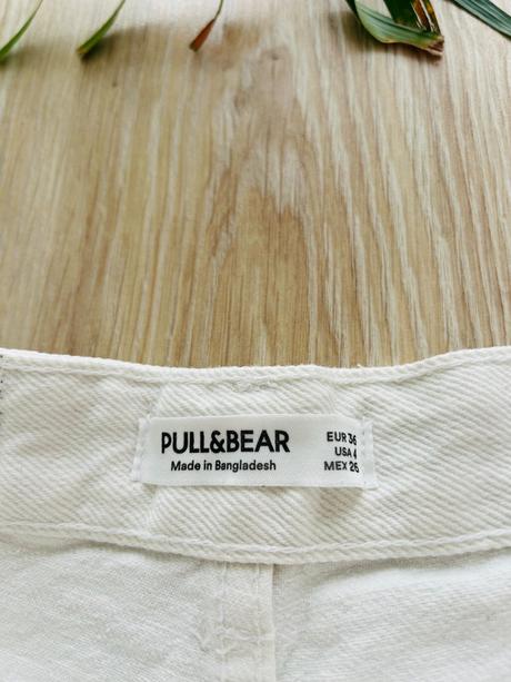 Perfektné džínsové šortky značky pull & bear, pull&bear,s