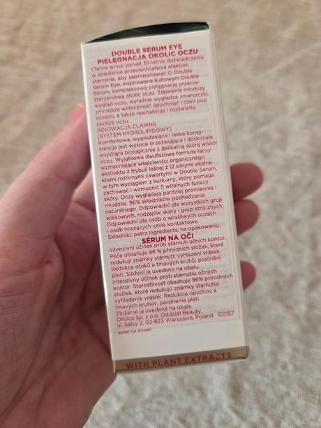 Clarins double serum eye 20ml,