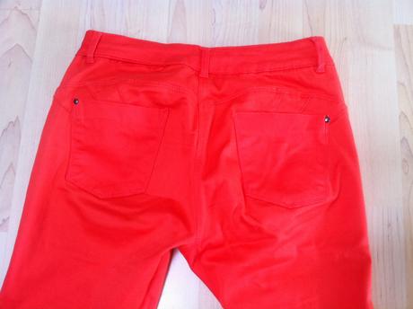 3/4 tove lososovo orandzove kratasy, takko,xs