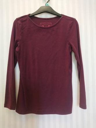 Dámsky elastický bordový top, bexleys, s, s