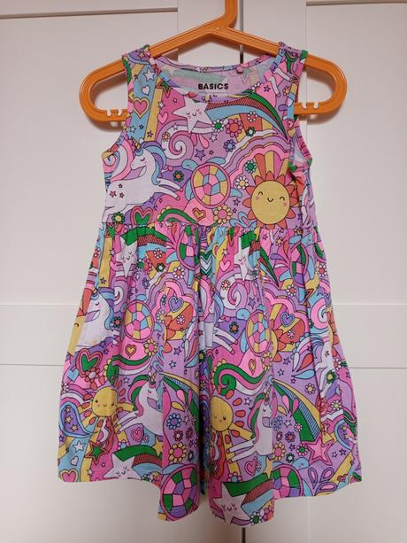 Šaty pre dievčatá 4-5r, 110