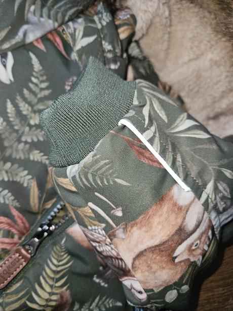 Newbie zimná bunda lesné zvieratká, newbie,74