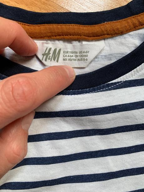 Tričko, h&m,110