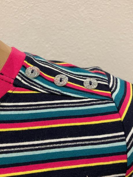 Dievčenské pásikavé tričko lola liza (134-140), 134 / 140