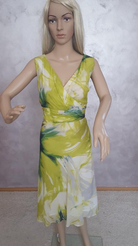 Steilmann hodvábne šatový kostým, l