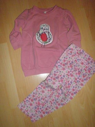 Nohavice + mikina, name it,98