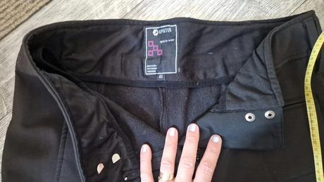 Zateplené softshell nohavice, 40