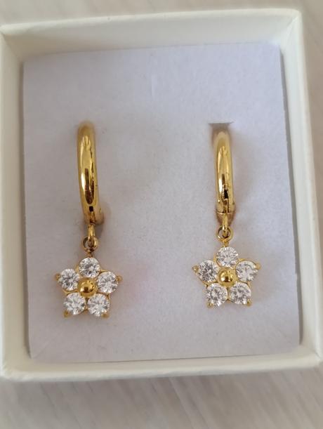 Pozlátené náušnice, 