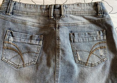 Kvalitná riflová sukňa gina v. 38 - m, gina,38